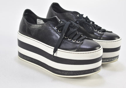 Poi Lei Damen Halbschuhe Freizeitschuhe EUR 37 Nr. 24-F 75-Schuh-Gebraucht-secondhand