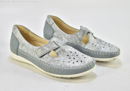 Helvesko  Damen Halbschuhe Slipper Ballerinas  EUR 38 Nr. 26-M 746