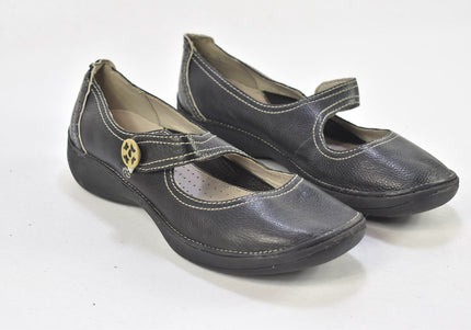 Clarks Damen Halbschuhe Slipper Ballerinas UK 5,5 Nr. 23-U 1639-Schuh-Gebraucht-secondhand
