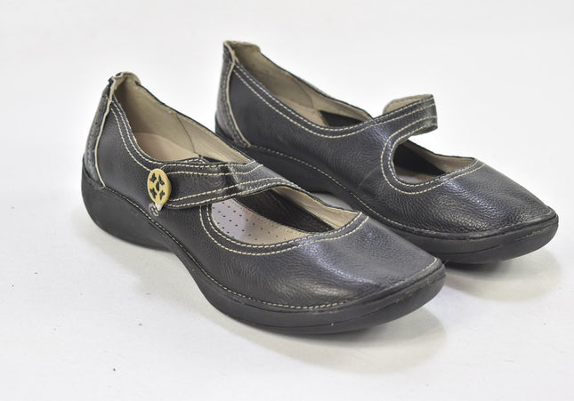 Clarks Damen Halbschuhe Slipper Ballerinas UK 5,5 Nr. 23-U 1639-Schuh-Gebraucht-secondhand