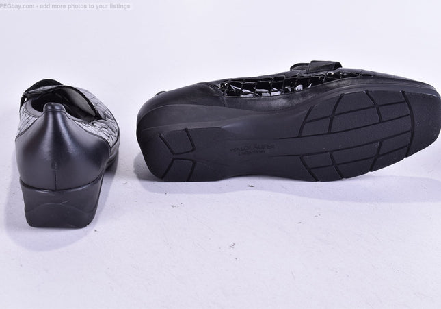 Waldläufer Damen Halbschuhe Slipper Ballerinas UK 8 Nr. 25-F 1496-Schuh-Gebraucht-secondhand