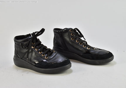 Geox Damen Stiefelette Boots EUR 38 Nr. 24-B 5999-Schuh-Gebraucht-secondhand
