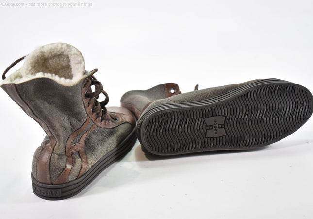 Hogan Rebel Damen Stiefelette Boots EUR 38 Nr. 25-B 369 - Schuh-Gebraucht - Second-hand - gebrauchte Schuhe