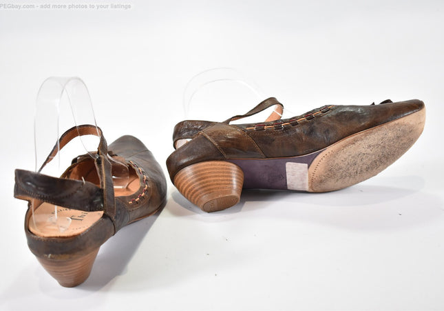 Think Damen Sandale Sandalette EUR 39,5 Nr. 25-S 1185-Schuh-Gebraucht-secondhand