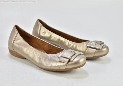 Gabor Damen Halbschuhe Slipper Ballerinas UK 4 Nr. 25-Y 913-SchuhGebraucht