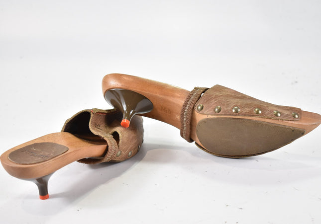 Replay Damen Sandale Pantolette EUR 39 Nr. 24-SD 3191-Schuh-Gebraucht-secondhand