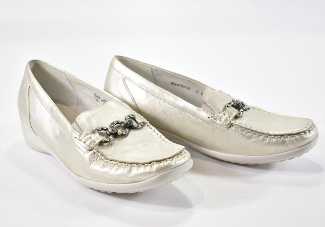 Waldläufer  Damen Halbschuhe Slipper Ballerinas  UK 7,5 Nr. 23-X 2982