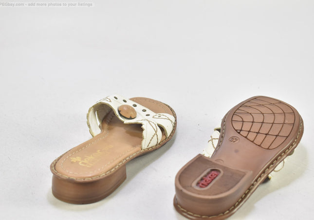 Rieker Damen Sandale Pantolette EUR 37 Nr. 25-S 602-Schuh-Gebraucht-secondhand