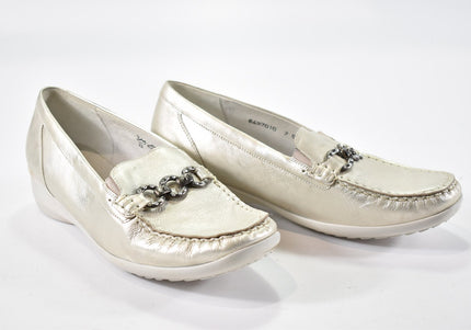 Waldläufer  Damen Halbschuhe Slipper Ballerinas  UK 7,5 Nr. 23-X 2982