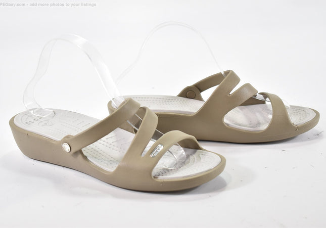 Crocs Damen Sandale Pantolette W10 Nr. 25-S 3507-SchuhGebraucht