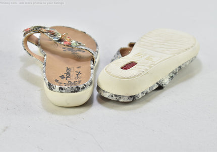 Rieker  Damen Sandale Pantolette  EUR 39 Nr. 26-S 4426