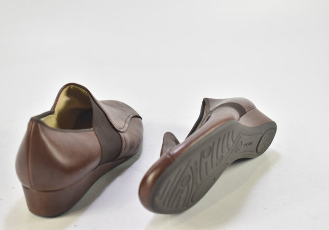 Hassia Damen Halbschuhe Slipper Ballerinas UK 7,5 Nr. 24-N 2625-Schuh-Gebraucht-secondhand