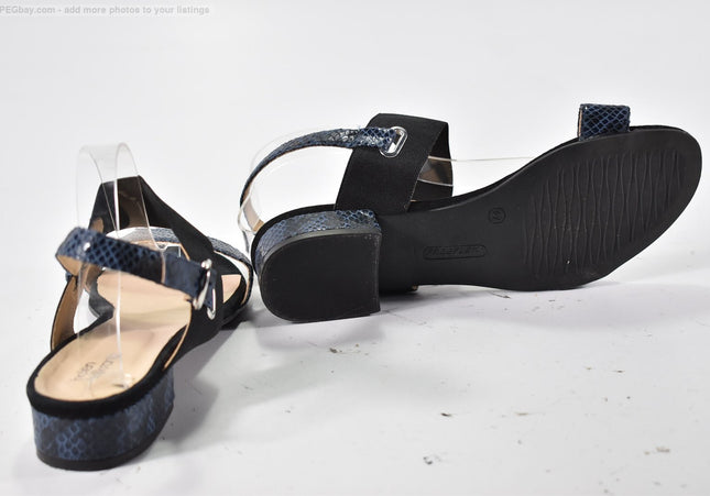 Helén Billkrantz Damen Sandale Sandalette EUR 41 Nr. 25-S 1019-Schuh-Gebraucht-secondhand