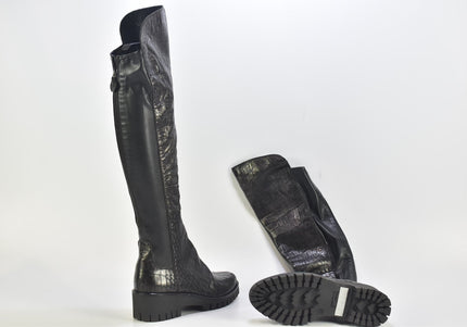 Donna Carolina Damen Stiefel Stiefelette Boots EUR 36 Nr. 24-B 1919-Schuh-Gebraucht-secondhand