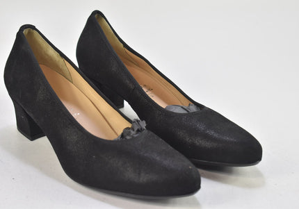 Hassia Damen Pumps High Heels UK 7,5 Nr. 24-O 972-Schuh-Gebraucht-secondhand