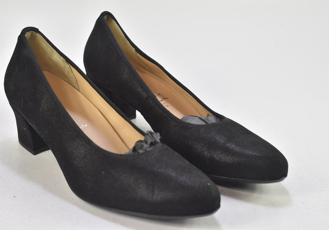 Hassia Damen Pumps High Heels UK 7,5 Nr. 24-O 972-Schuh-Gebraucht-secondhand