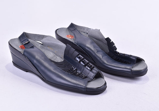 Goldkrone Damen Sandale Sandalette UK 7 Nr. 24-SD 799-Schuh-Gebraucht-secondhand