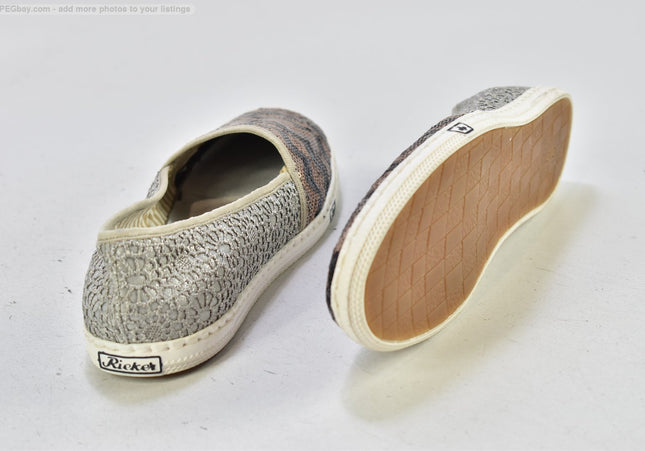 Rieker  Damen Halbschuhe Slipper Ballerinas  EUR 40 Nr. 25-Z 1395