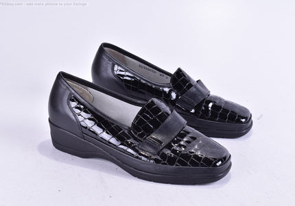 Waldläufer Damen Halbschuhe Slipper Ballerinas UK 5 Nr. 25-F 3018-Schuh-Gebraucht-secondhand