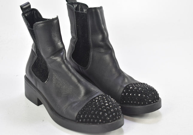 Guess Damen Stiefelette Boots SL 25,5 cm Nr. 23-U 3025-Schuh-Gebraucht-secondhand