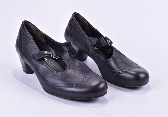 Semler Damen Pumps High Heels UK 7 Nr. 24-J 4512-Schuh-Gebraucht-secondhand
