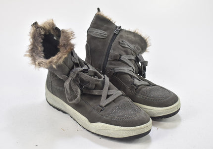 Ara Damen Stiefelette Boots UK 3,5 Nr. 24-B 644-Schuh-Gebraucht-secondhand