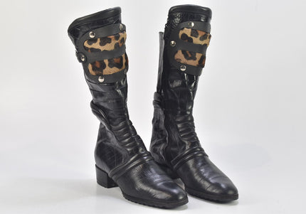 Baldinini Damen Stiefel Stiefelette Boots EUR 36 Nr. 24-B 977-Schuh-Gebraucht-secondhand