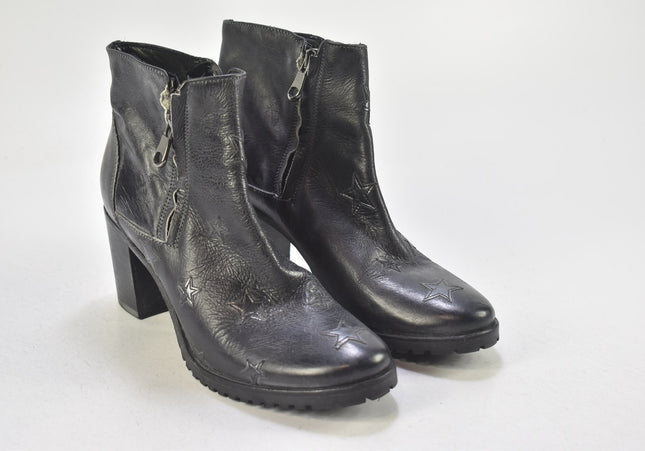 Lux Damen Stiefelette Boots EUR 38 Nr. 24-B 4349-Schuh-Gebraucht-secondhand