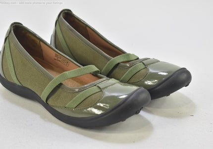 Lands End Damen Halbschuhe Slipper Ballerinas US 10B Nr. 25-F 2156-Schuh-Gebraucht-secondhand
