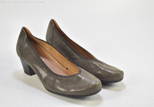 Caprice Damen Pumps High Heels UK 7,5 Nr. 25-J 3257-Schuh-Gebraucht-secondhand