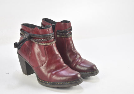 Rieker Damen Stiefelette Boots EUR 37 Nr. 24-J 1737-Schuh-Gebraucht-secondhand
