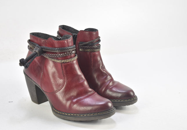 Rieker Damen Stiefelette Boots EUR 37 Nr. 24-J 1737-Schuh-Gebraucht-secondhand