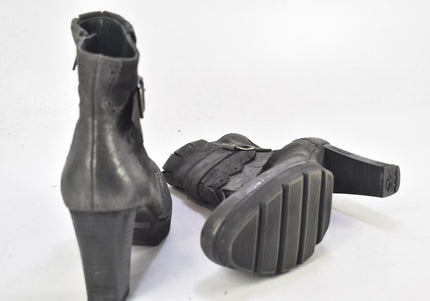 Paul Green Damen Stiefelette Boots UK 6 Nr. 23-U 3026-Schuh-Gebraucht-secondhand