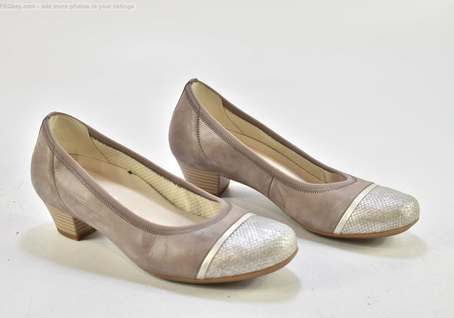 Gabor Damen Pumps High Heels UK 4 Nr. 25-M 3536-Schuh-Gebraucht-secondhand
