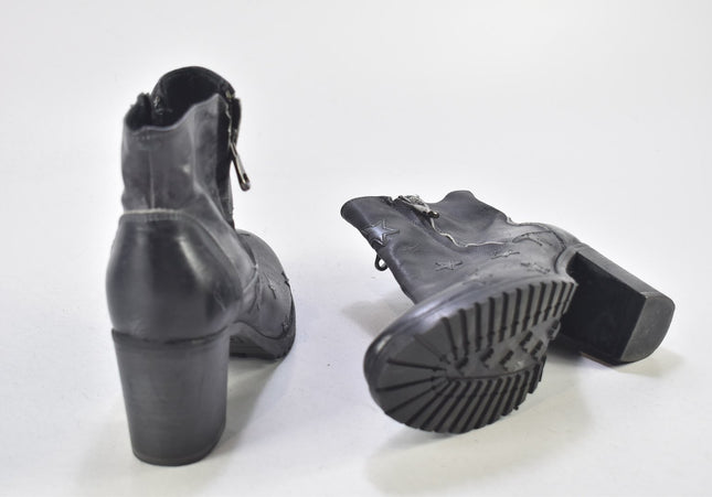 Lux Damen Stiefelette Boots EUR 38 Nr. 24-B 4349-Schuh-Gebraucht-secondhand