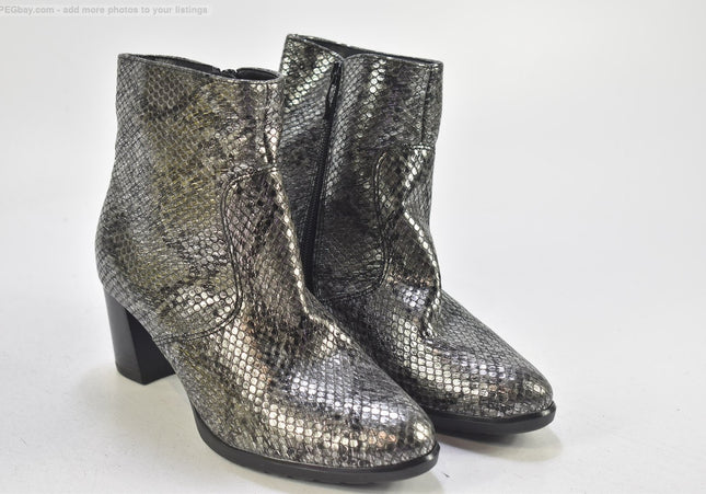 Ara High Soft Damen Stiefelette Boots UK 4 Nr. 24-B 4701-Schuh-Gebraucht-secondhand
