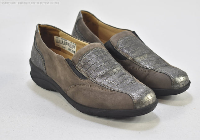 Solidus Damen Halbschuhe Slipper Ballerinas UK 4,5 Nr. 25-F 2157-Schuh-Gebraucht-secondhand