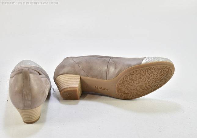 Gabor Damen Pumps High Heels UK 4 Nr. 25-M 3536-Schuh-Gebraucht-secondhand