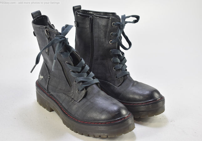 Mustang Damen Stiefelette Boots EUR 39 Nr. 24-B 5344-Schuh-Gebraucht-secondhand