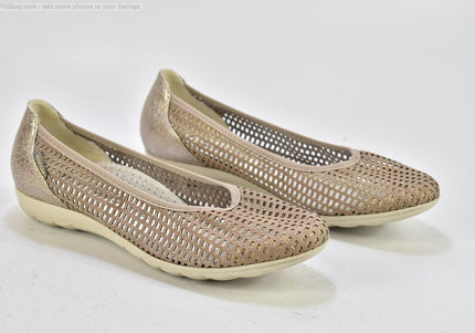 Mephisto Damen Halbschuhe Slipper Ballerinas UK 6,5 Nr. 25-Y 917-SchuhGebraucht