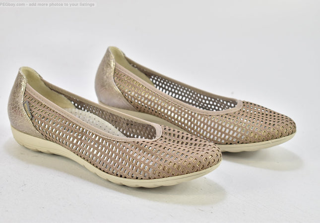 Mephisto Damen Halbschuhe Slipper Ballerinas UK 6,5 Nr. 25-Y 917-SchuhGebraucht