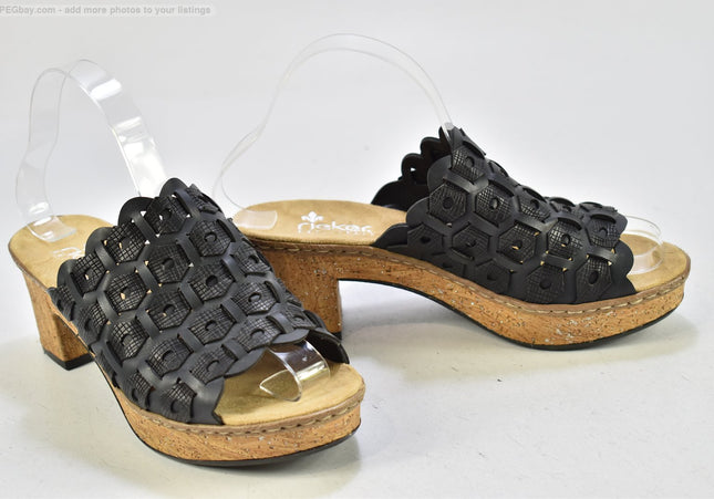 Rieker Damen Sandale Pantolette EUR 37 Nr. 25-S 3720-SchuhGebraucht