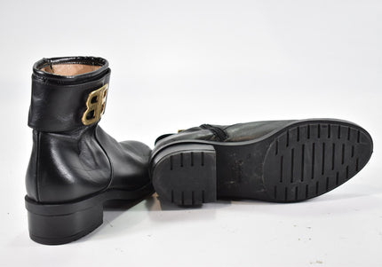 Baldinini Damen Stiefelette Boots EUR 39 Nr. 24-A 405-Schuh-Gebraucht-secondhand