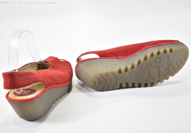 Fly London Damen Sandale Sandalette EUR 41 Nr. 25-S 1189-Schuh-Gebraucht-secondhand