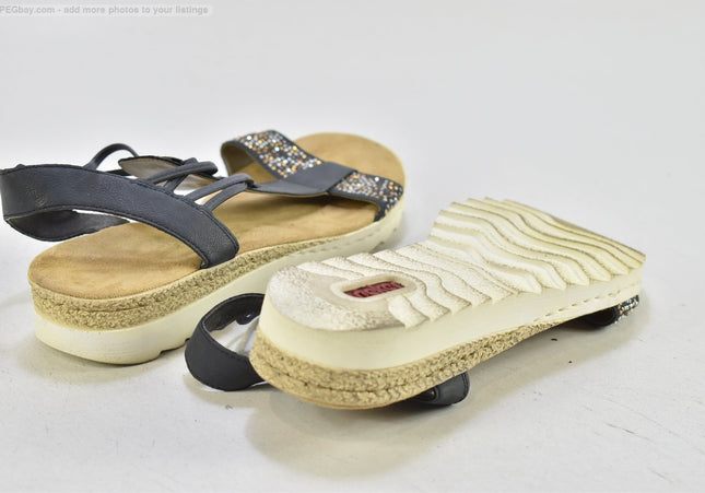 Rieker  Damen Sandale Pantolette  EUR 40 Nr. 26-S 342