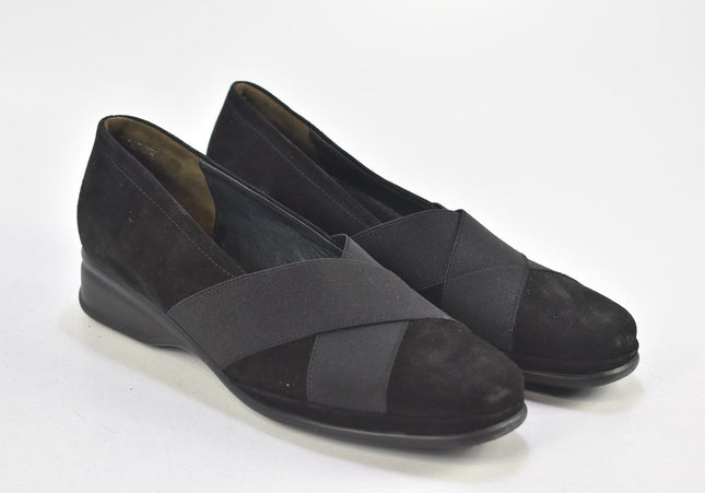 Semler Damen Halbschuhe Slipper Ballerinas UK 7 Nr. 24-J 3807-Schuh-Gebraucht-secondhand