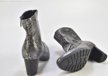 Ara High Soft Damen Stiefelette Boots UK 4 Nr. 24-B 4701-Schuh-Gebraucht-secondhand