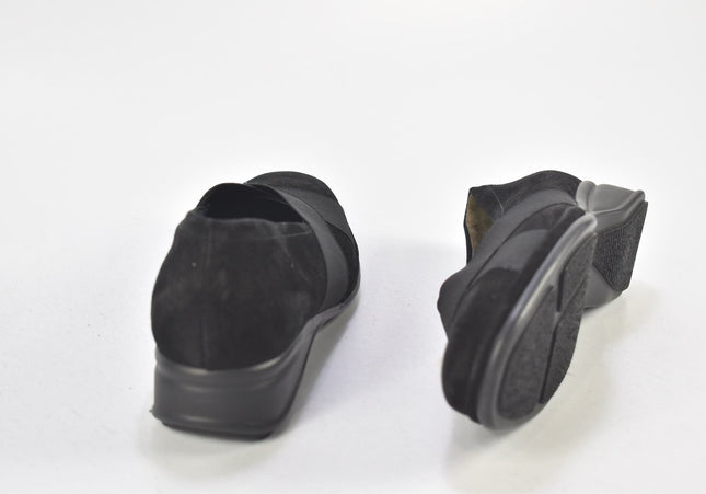 Semler Damen Halbschuhe Slipper Ballerinas UK 7 Nr. 24-J 3807-Schuh-Gebraucht-secondhand