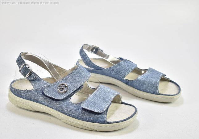 Helvesko Herren Sandale EUR 43 Nr. 25-S 1618-Schuh-Gebraucht-secondhand