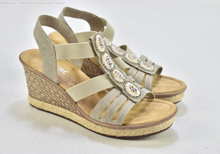 Rieker  Damen Sandale Sandalette  EUR 38 Nr. 26-S 1293